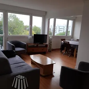  Appartement Apart L Oree Du Bois- Ambiance Cosy - Vue Panoramique Sur Verdure, Spacieux Et Calme 76m2 - 2ch - 3 Lits - Parking -prox Métro